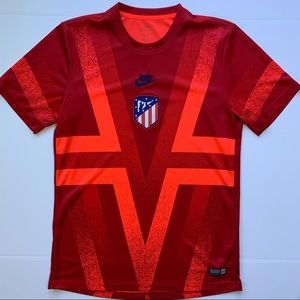 Medium Nike Atletico Madrid Training Top Red